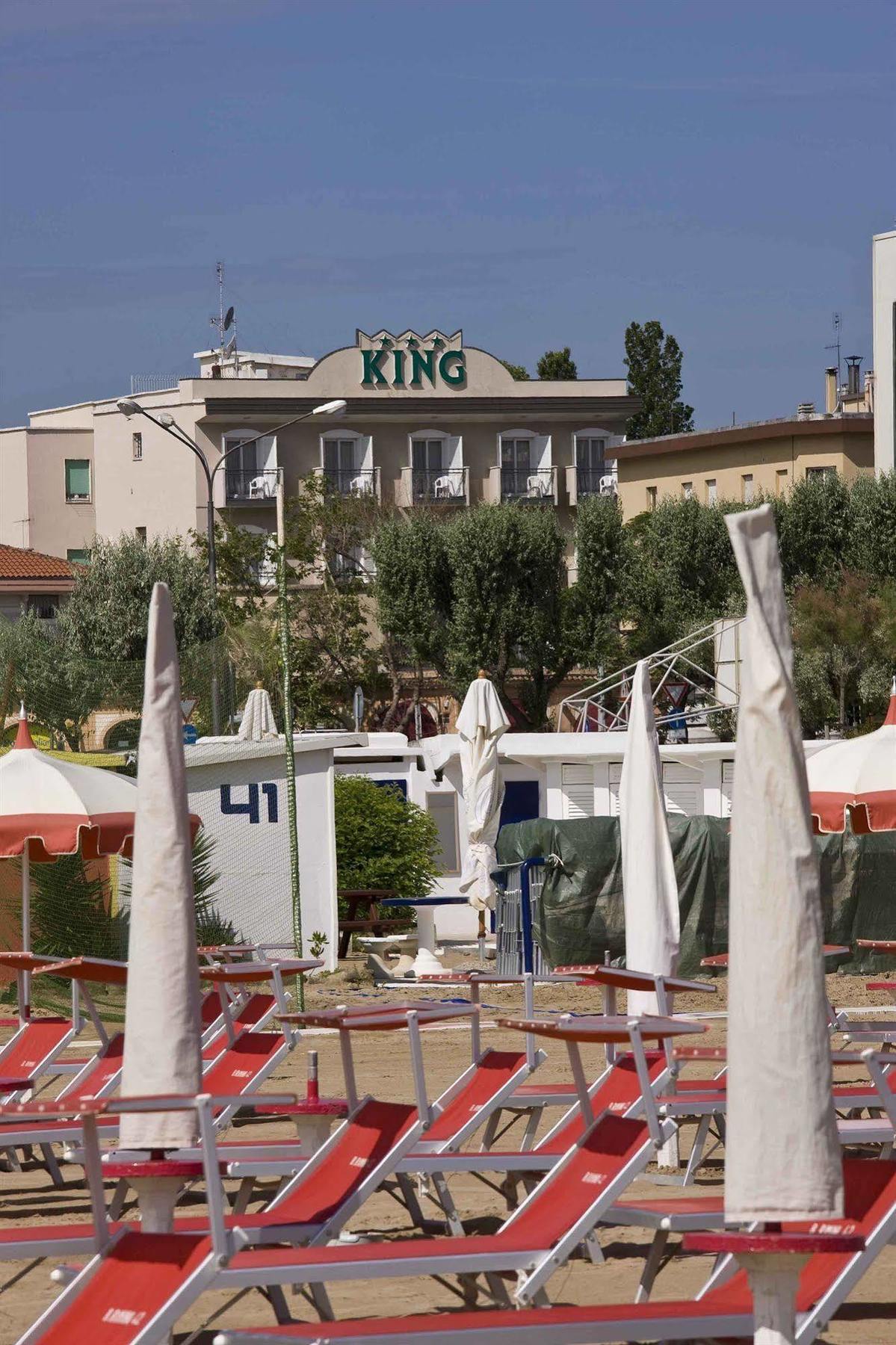 Hotel King Римини Экстерьер фото